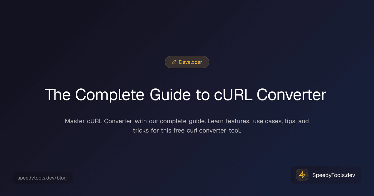 The Complete Guide to cURL Converter