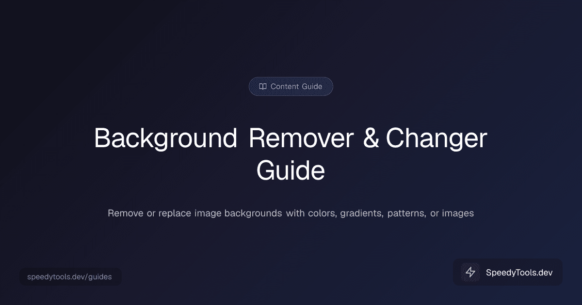 Background Remover & Changer guide