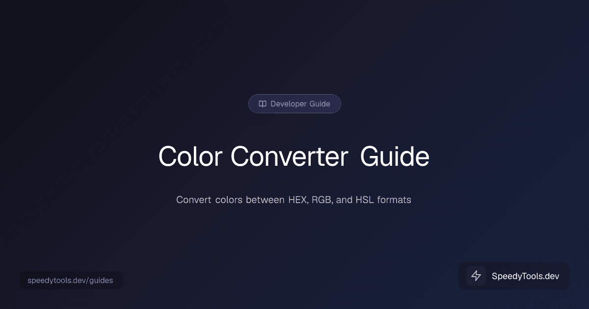 Color Converter guide