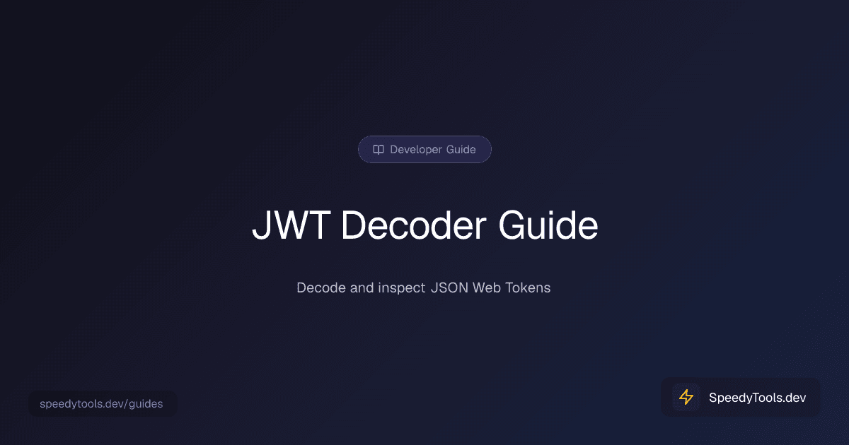 JWT Decoder guide